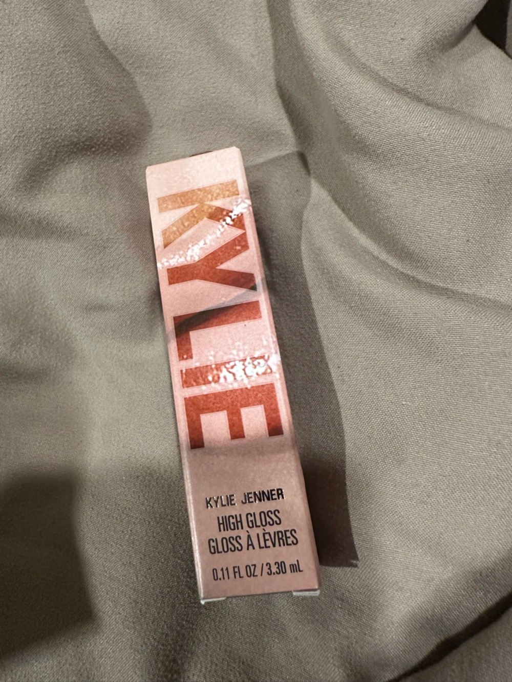 Kylie Cosmetics High Gloss Lip Gloss - Rose Gold Shimmer Name “Diva”